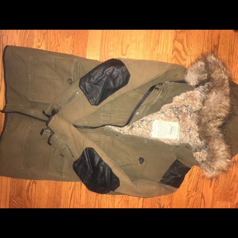 Zara Trafaluc Parka Coat